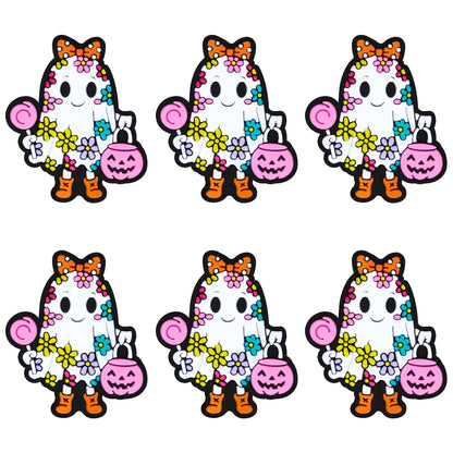 Cute Floral Ghost Focal