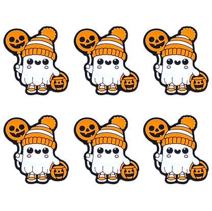 Cute Ghost Pumpkin Halloween Focal