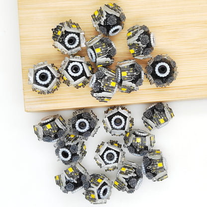 Fancy Acrylic Haunted House Focal Beads,Pen Beads