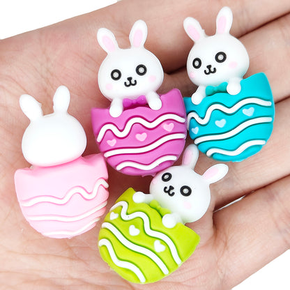 3D Rabbit in Egg Easter Focal