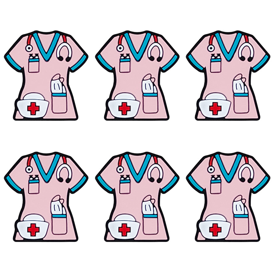 New Nurse Scrub Top Focal