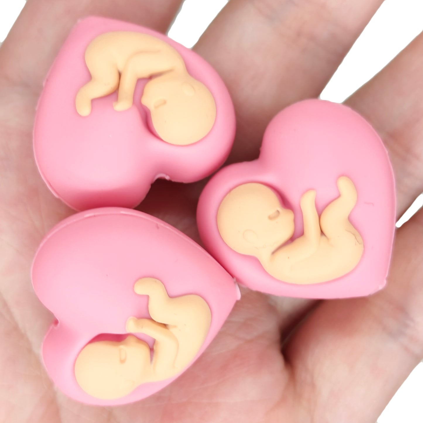 3D Mothers Day Heart Focal