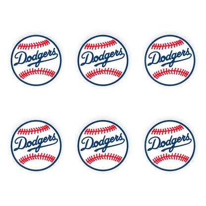 Baseball Team Focal Silicone Beads