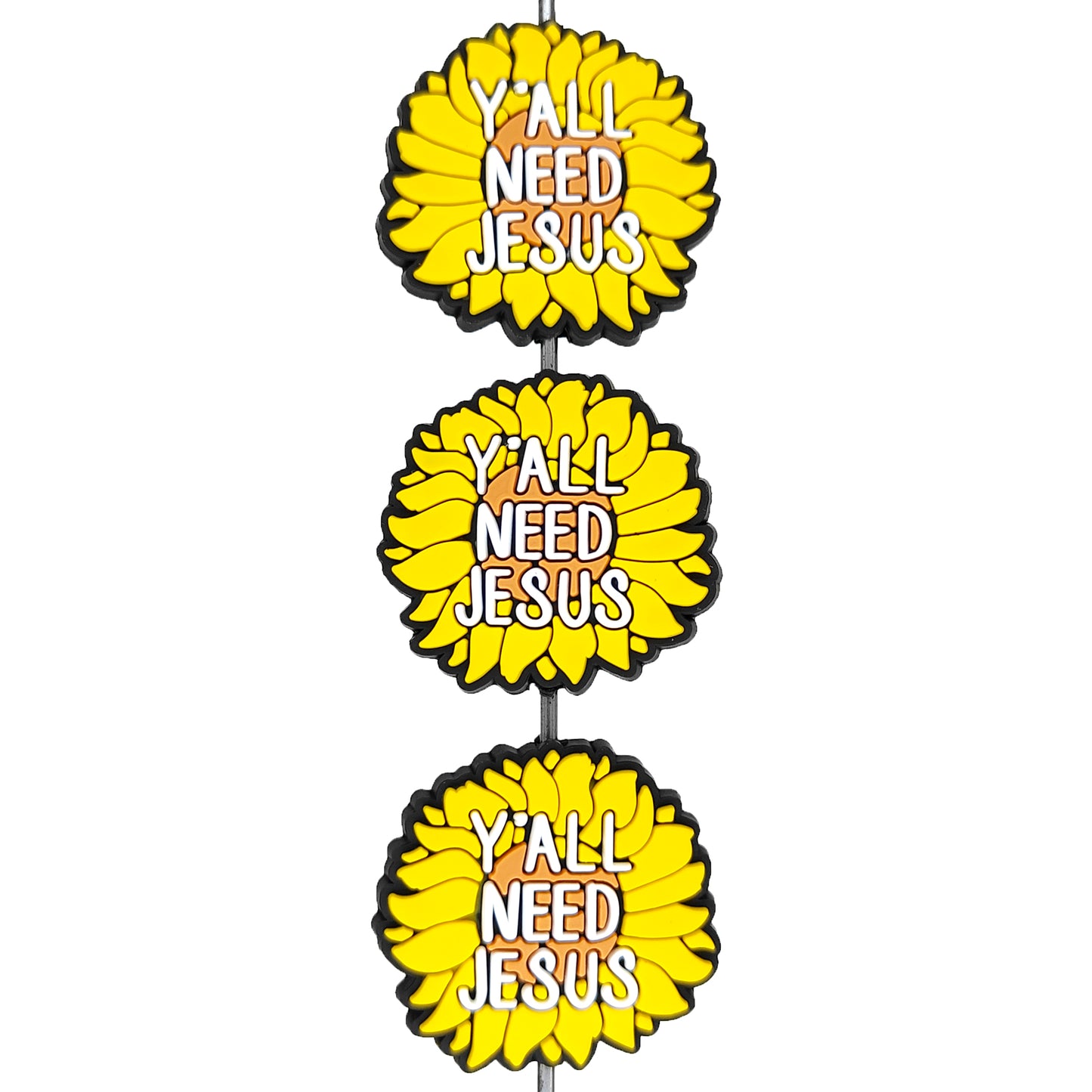 Yall Need Jesus Sunflower Focal