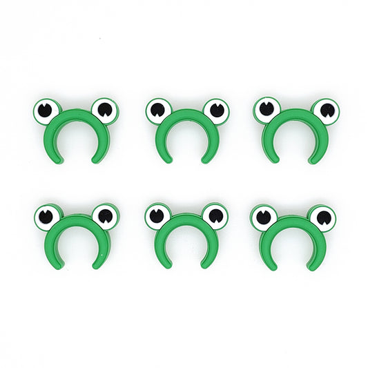 Green Frog Eyes Headband Focal