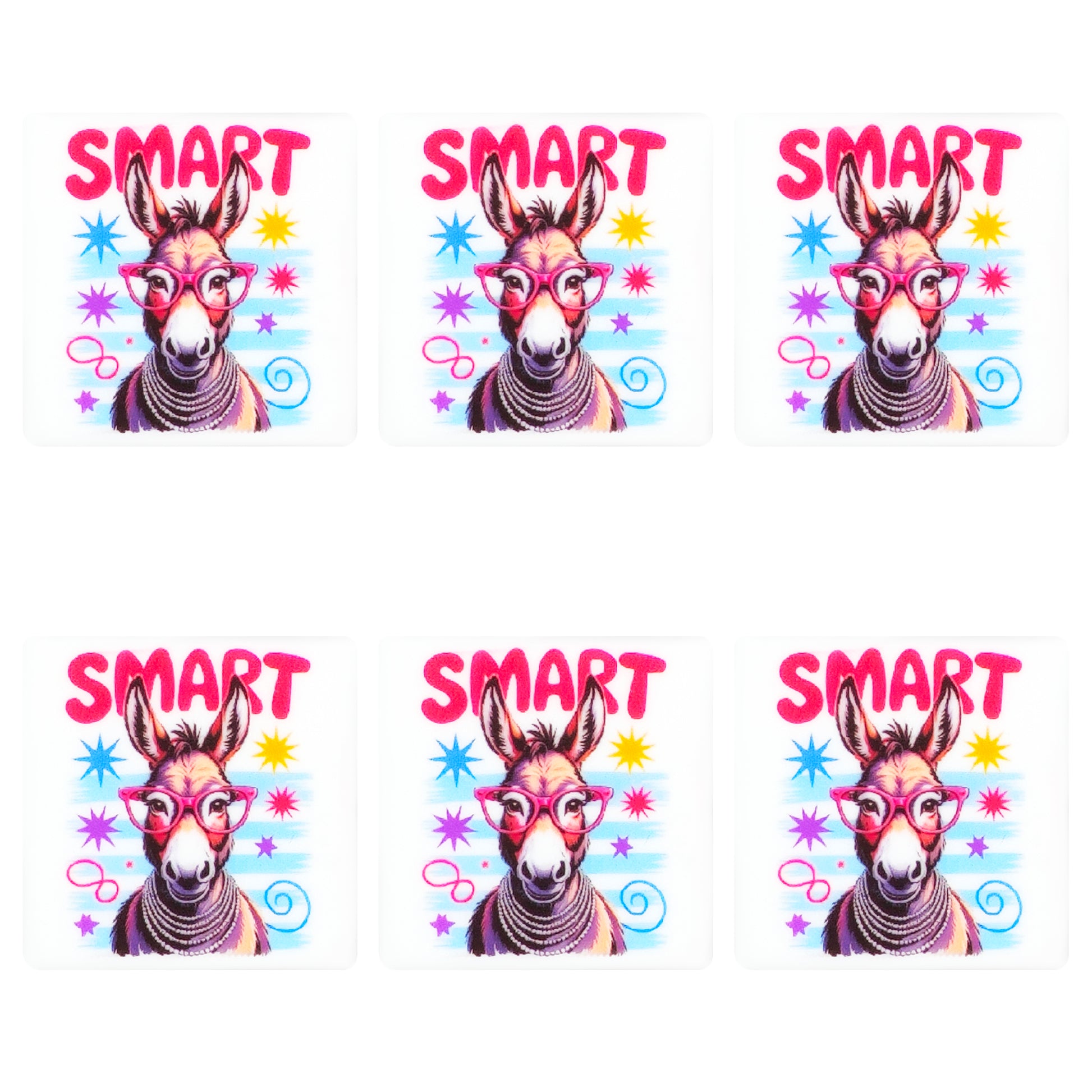 Donkey Square Print Focal