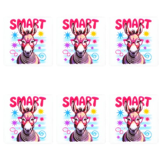 Donkey Square Print Focal
