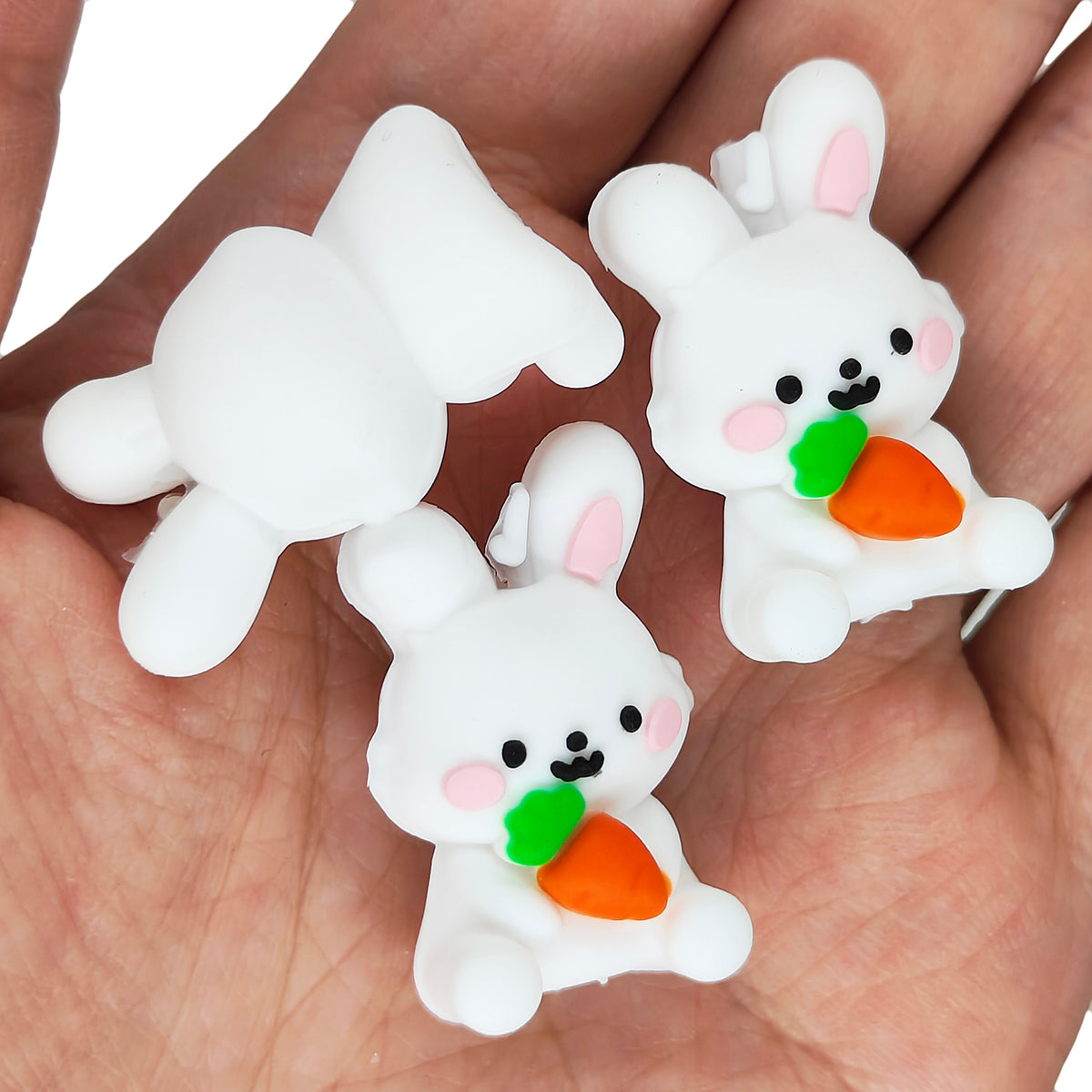 3D Rabbit Carrot Focal