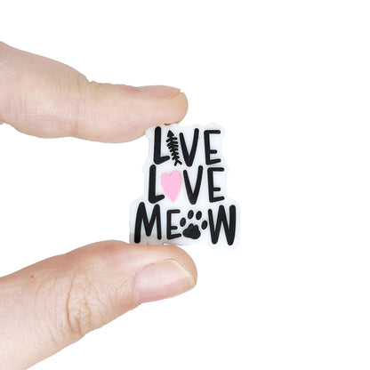 Live Love Meow Focal