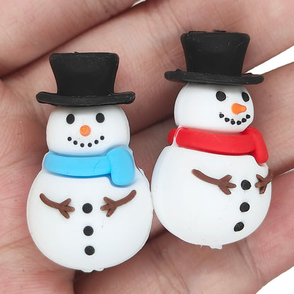 3D Snowman Top Hat Focal