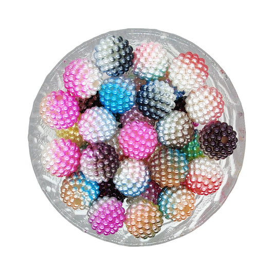 15mm Gradient Bayberry Ball Acrylic Beads