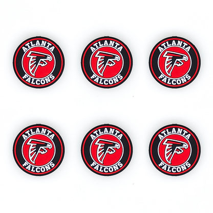 Football Team Focal Silicone Beads