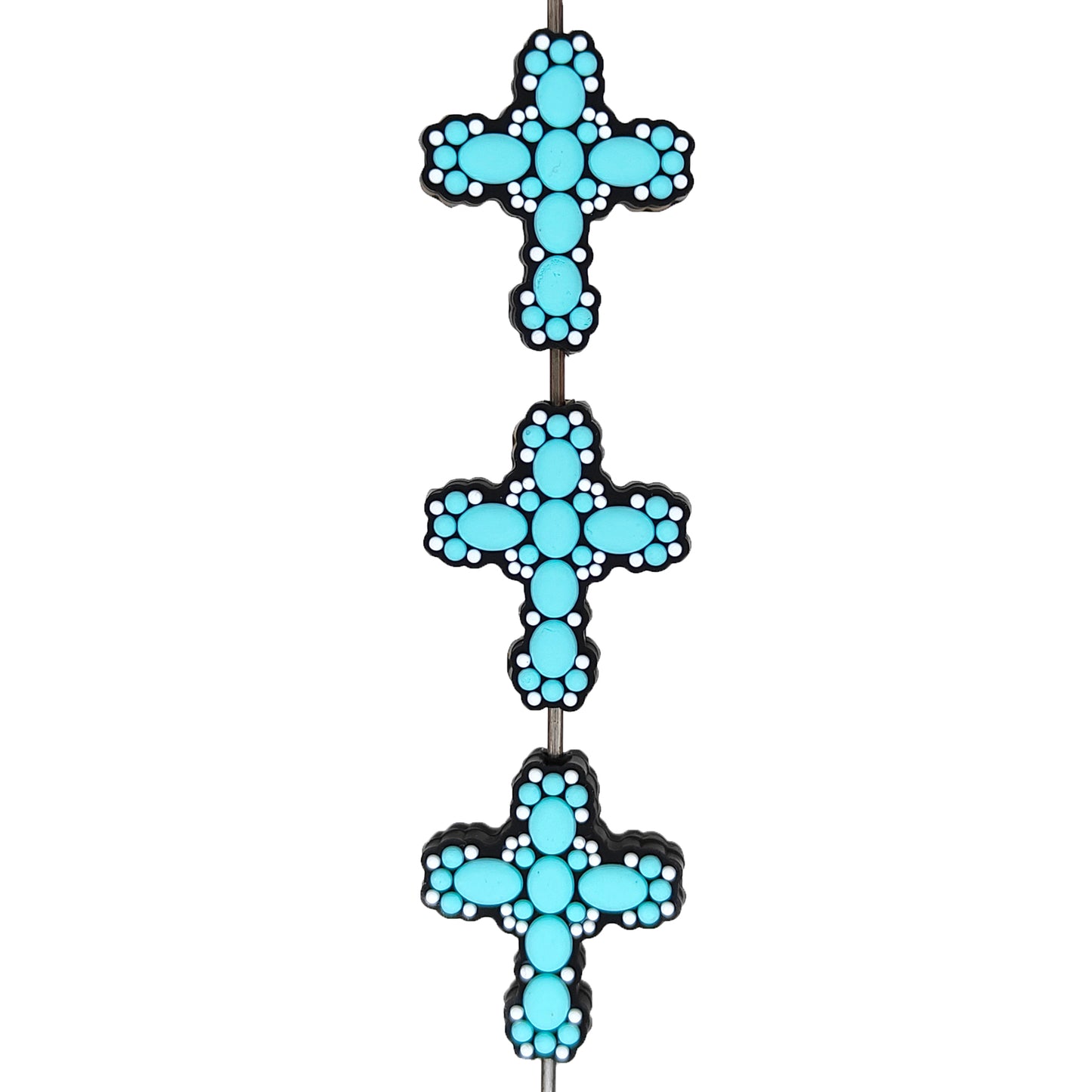Turquoise Cross Western Focal