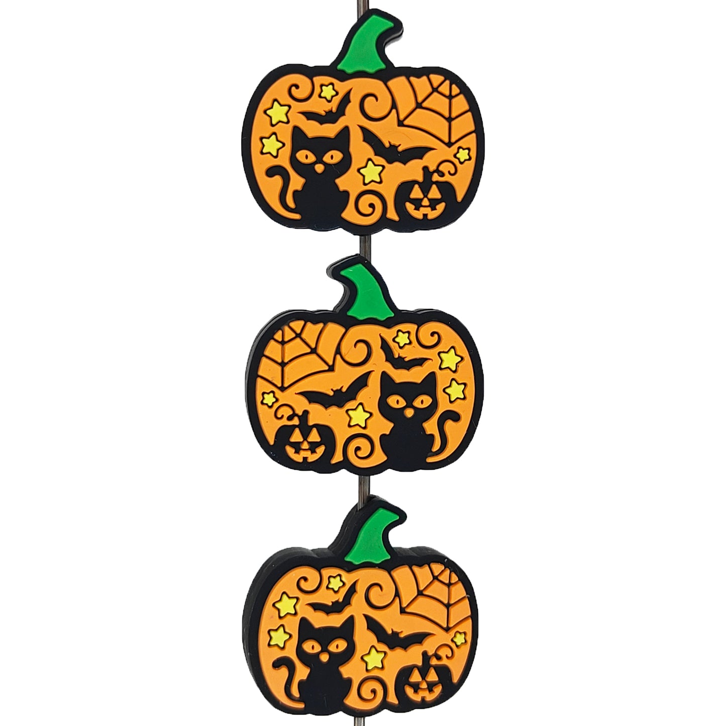 Halloween Pumpkin Focal - Glow In The Dark