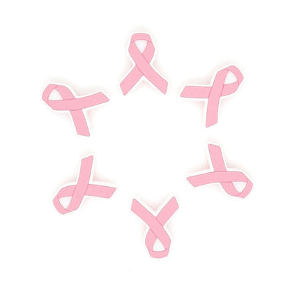 Ribbon Breast Cancer Awareness Silicone Focal