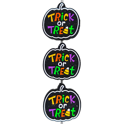 Trick Or Treat Glitter Focal