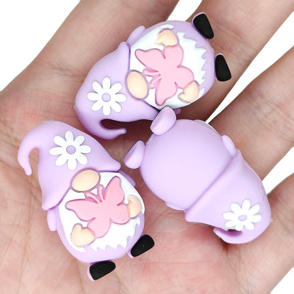 3D Spring Gnome Butterfly Focal