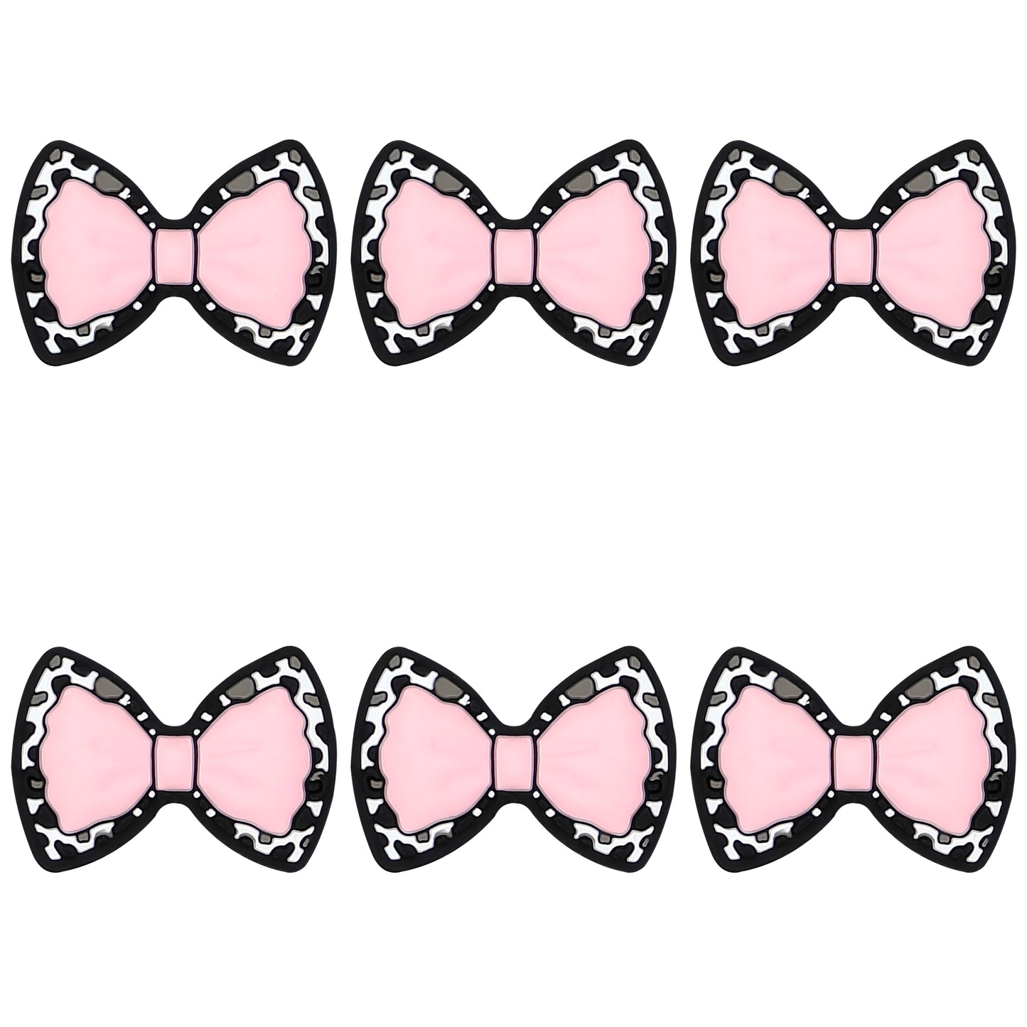 Cow Print Bow Focal