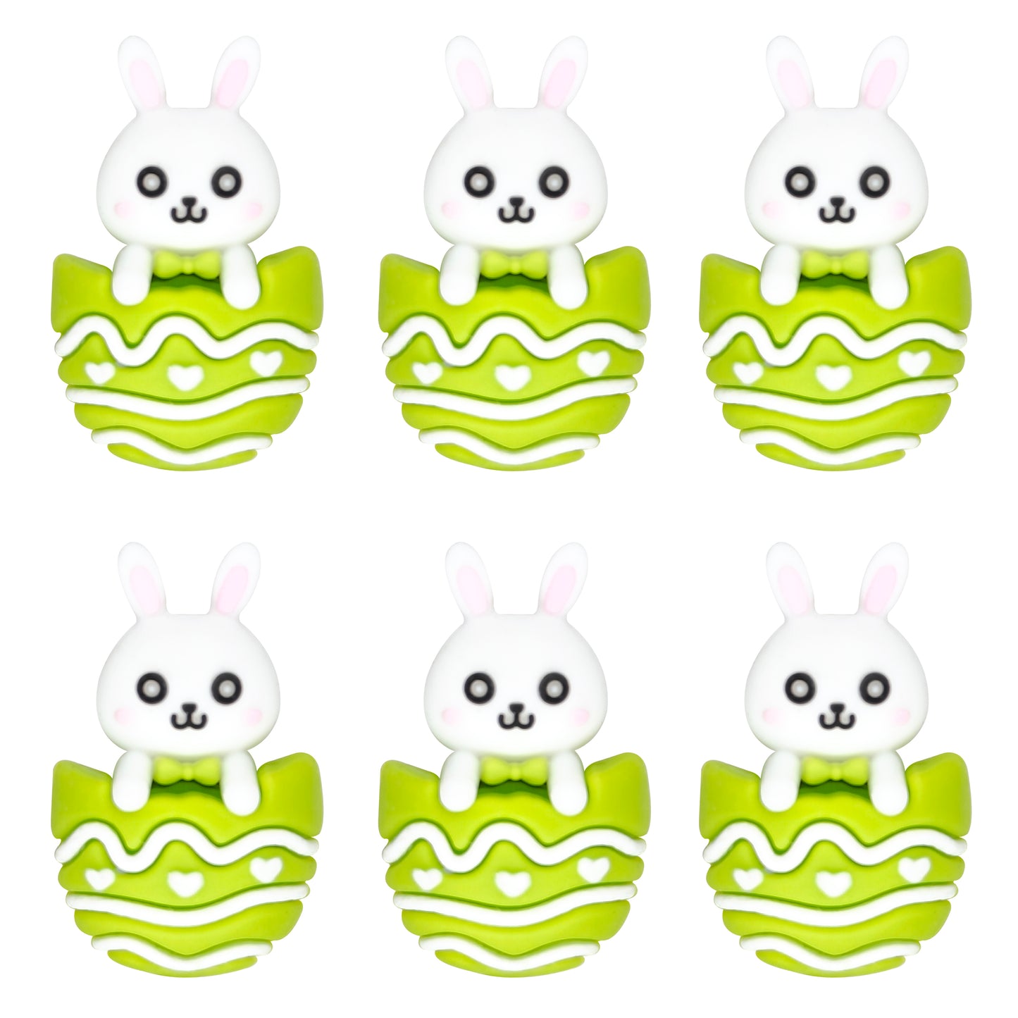 3D Rabbit in Egg Easter Focal