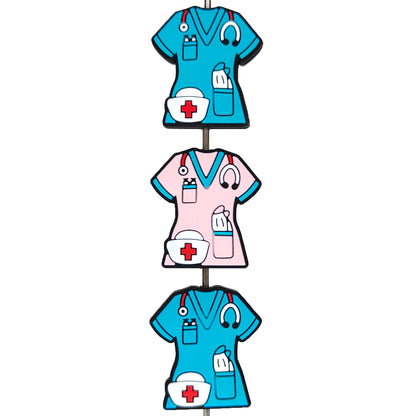 New Nurse Scrub Top Focal