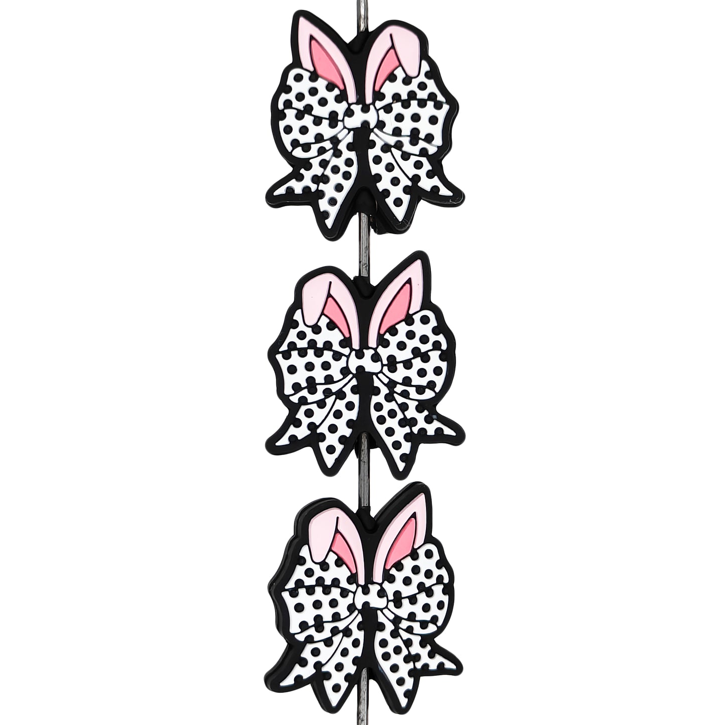 Rabbit Ears Bowknot Easter Focal