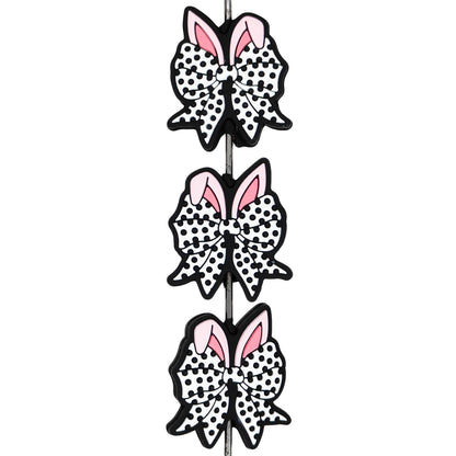 Rabbit Ears Bowknot Easter Focal