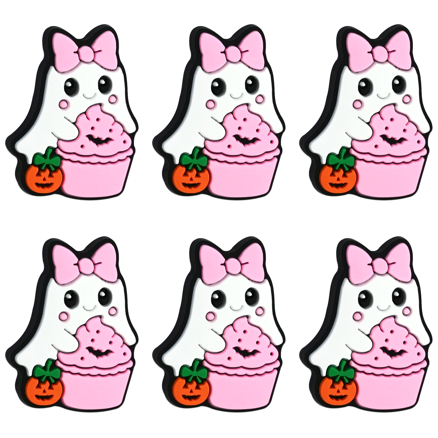 Ghost Bowknot with Cupcake Focal