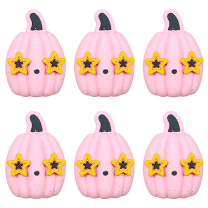 Glitter Star Pumpkin Focal