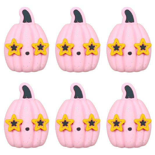 Glitter Star Pumpkin Focal