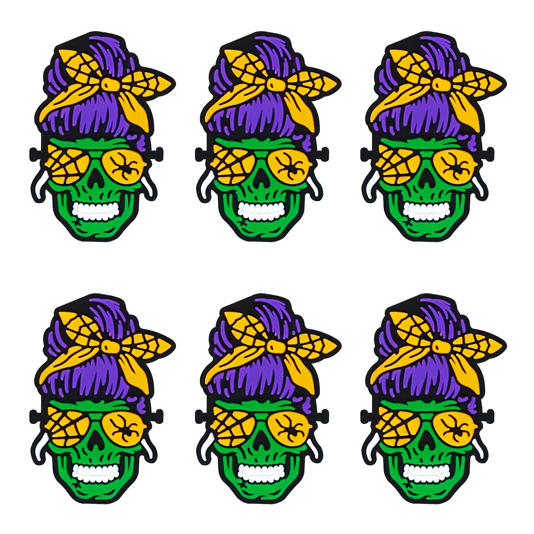 Halloween Mom Skull Focal