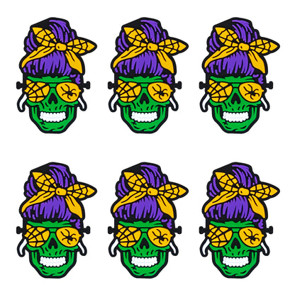 Halloween Mom Skull Focal