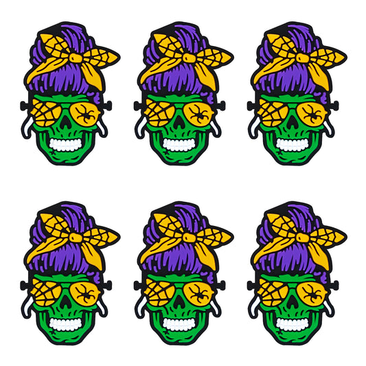 Halloween Mom Skull Focal