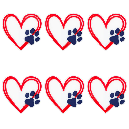 Heart Paw Focal