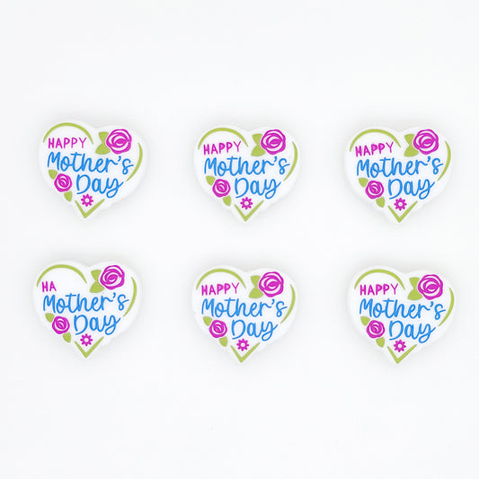Happy Mother's Day Focal Beads