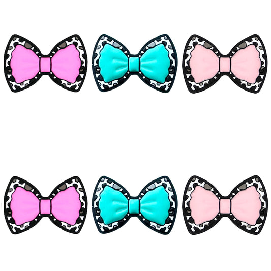 Cow Print Bow Focal