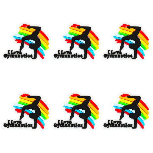 I Love Gymnastics Pride Focal