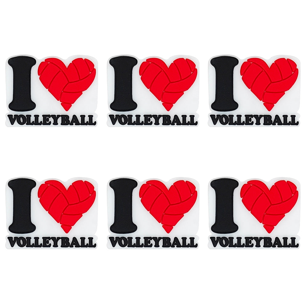 I Love Volleyball Focal