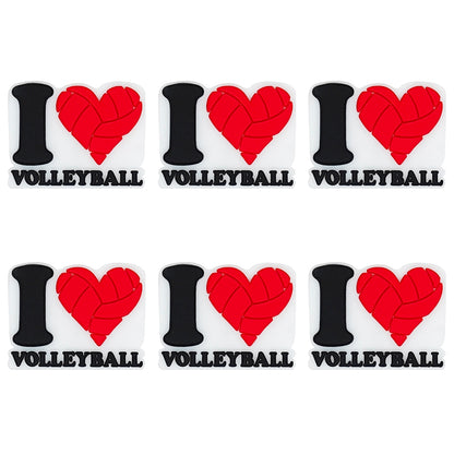 I Love Volleyball Focal
