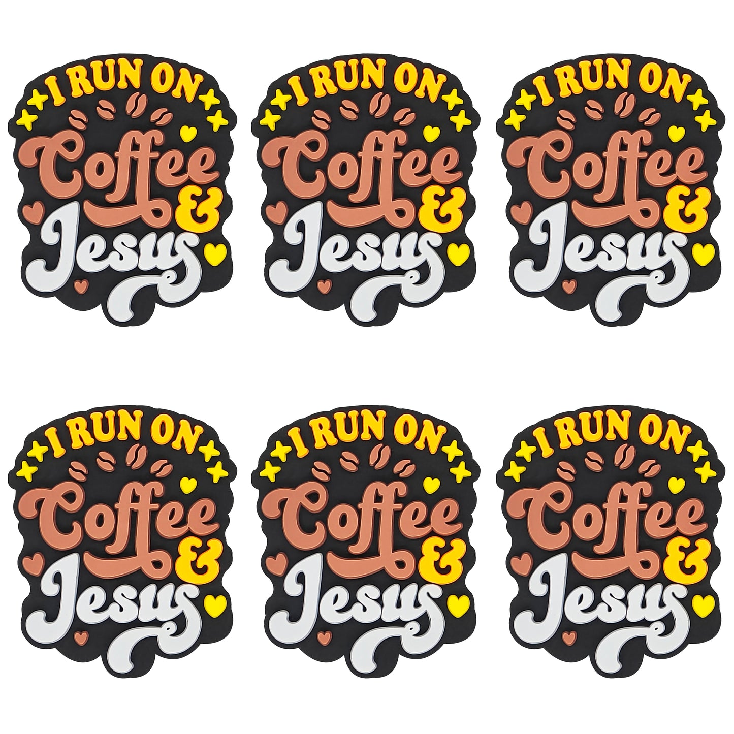 I Run On Coffee & Jesus Focal