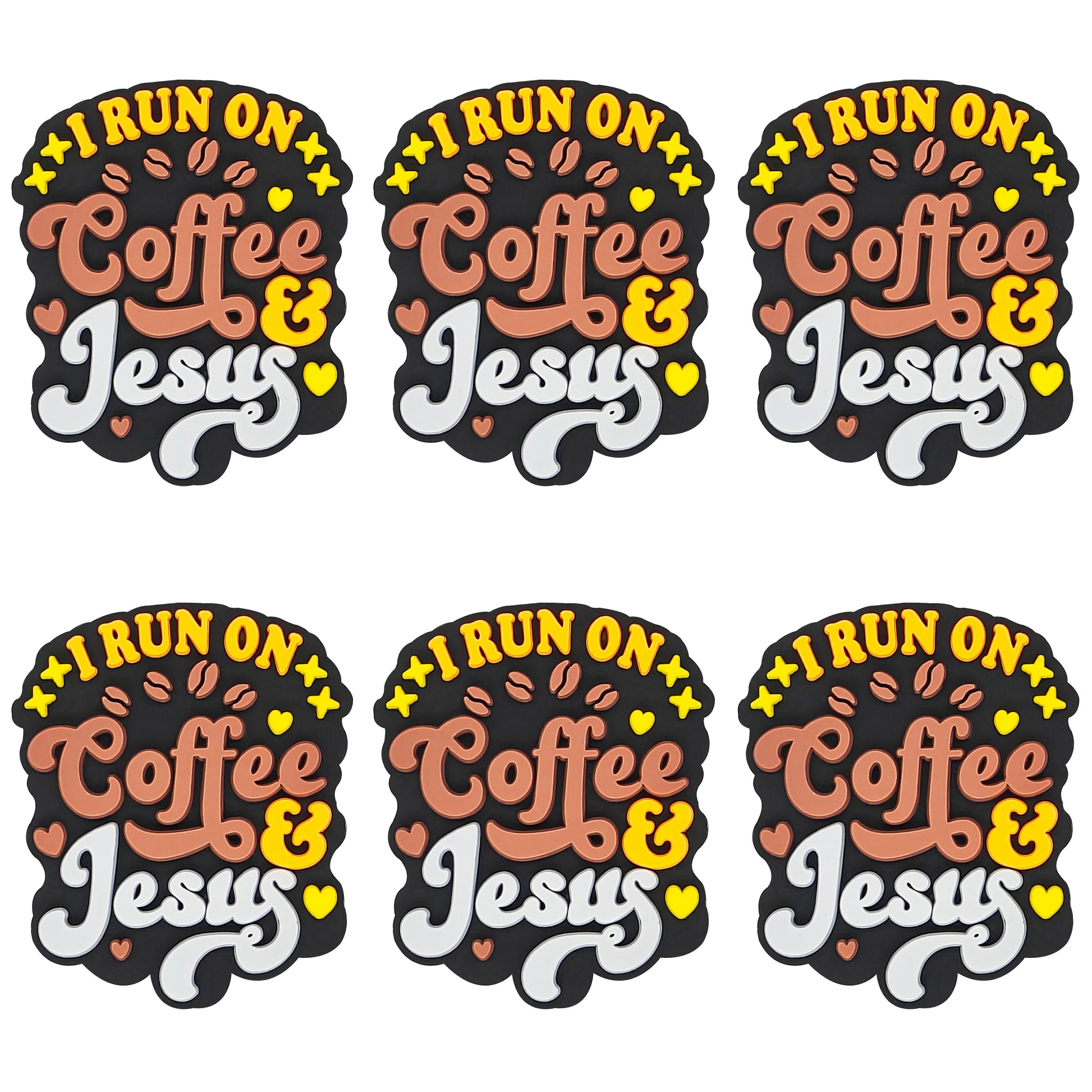 I Run On Coffee & Jesus Focal