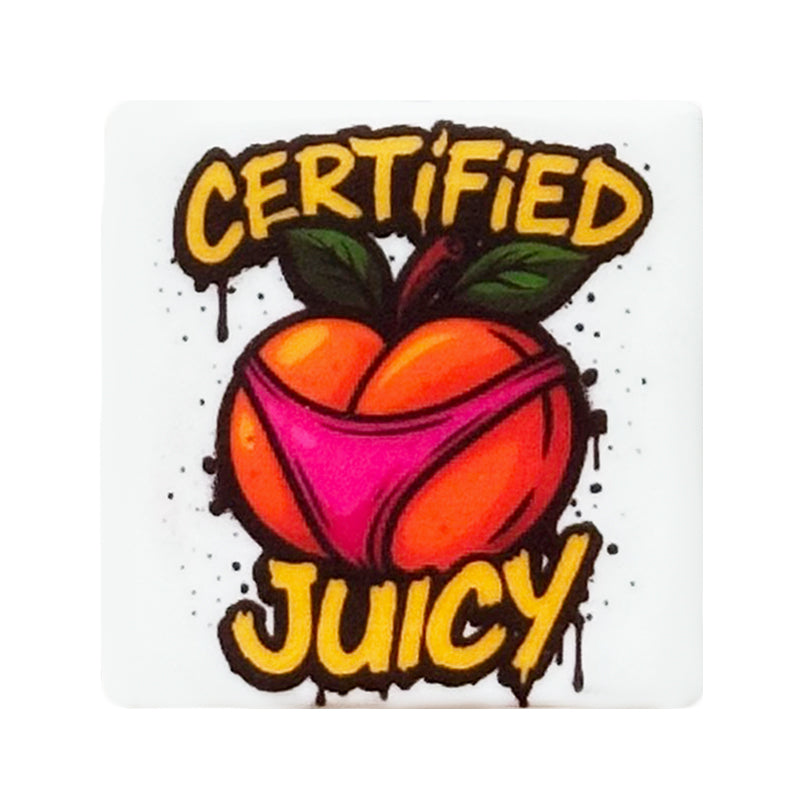 Juicy Peach Print Focal