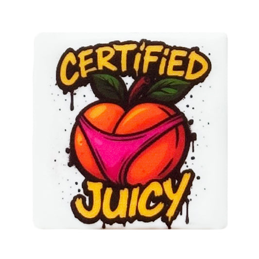 Juicy Peach Print Focal