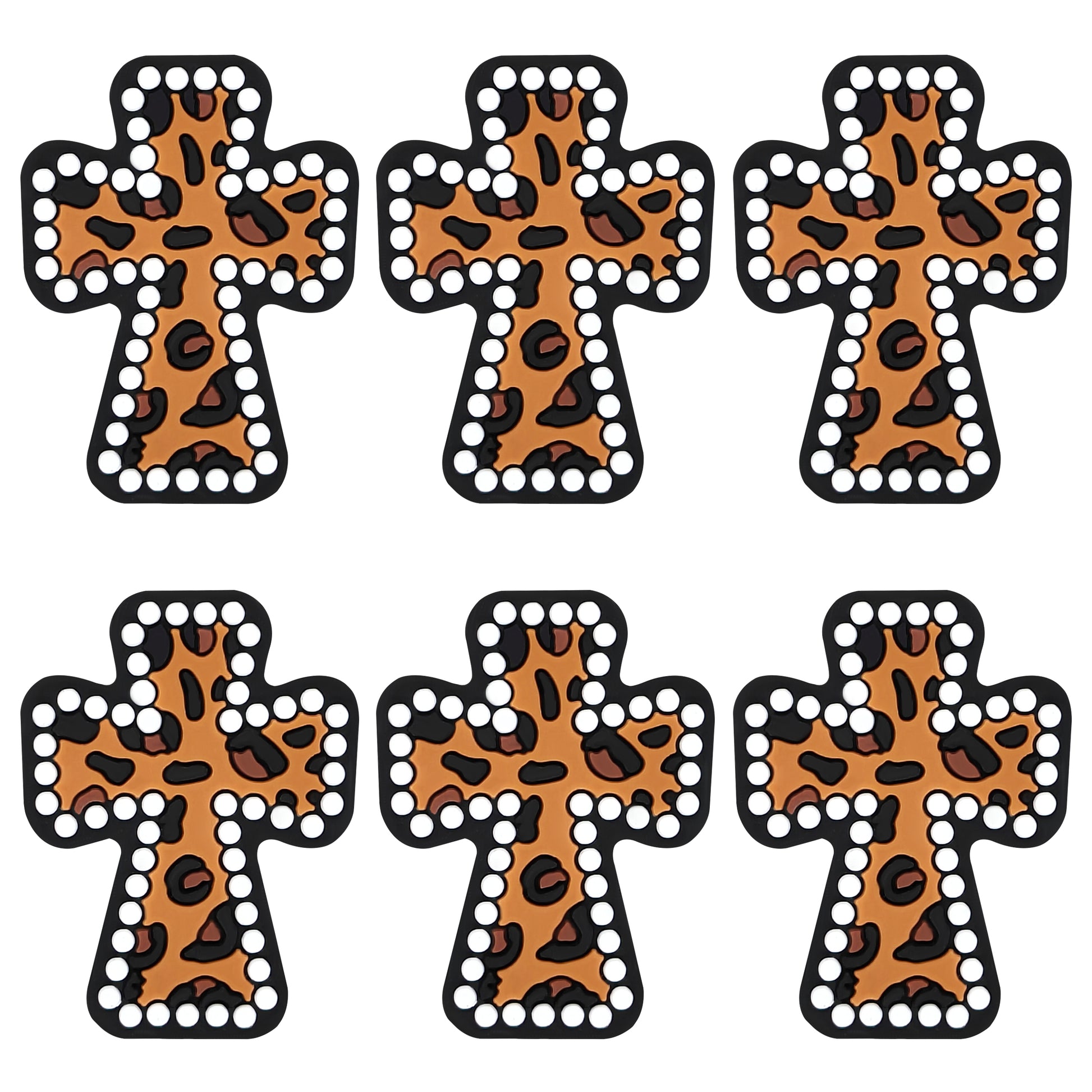 Leopard Cross Focal
