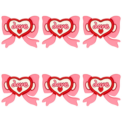 Love Heart Bow Focal