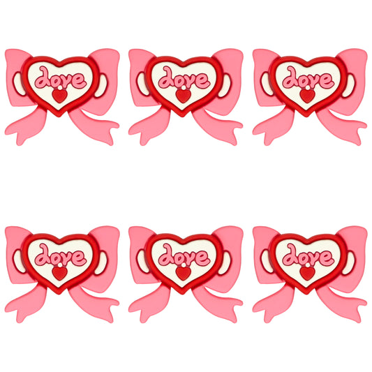Love Heart Bow Focal