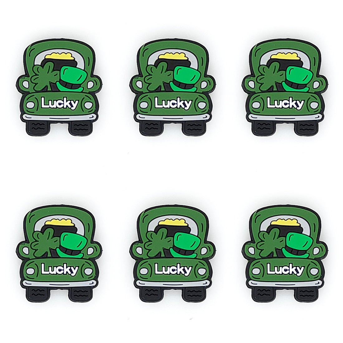 Lucky Truck St Patrick Focal Beads