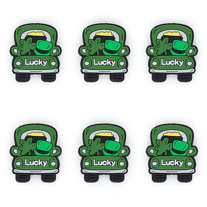 Lucky Truck St Patrick Focal Beads