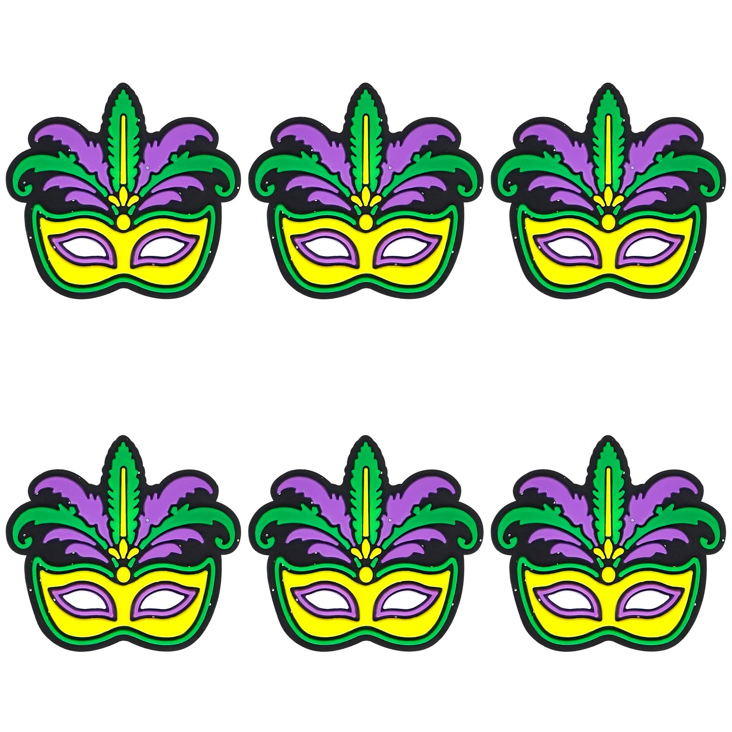 Mardi Gras Day Mask Focal