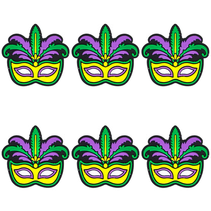 Mardi Gras Day Mask Focal