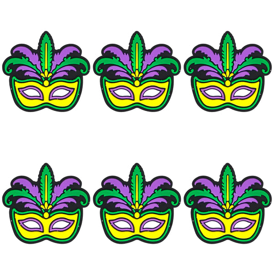 Mardi Gras Day Mask Focal